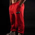 HEAVY - CALÇA MOLETOM ABRIGO - WISENT TAG VERMELHA