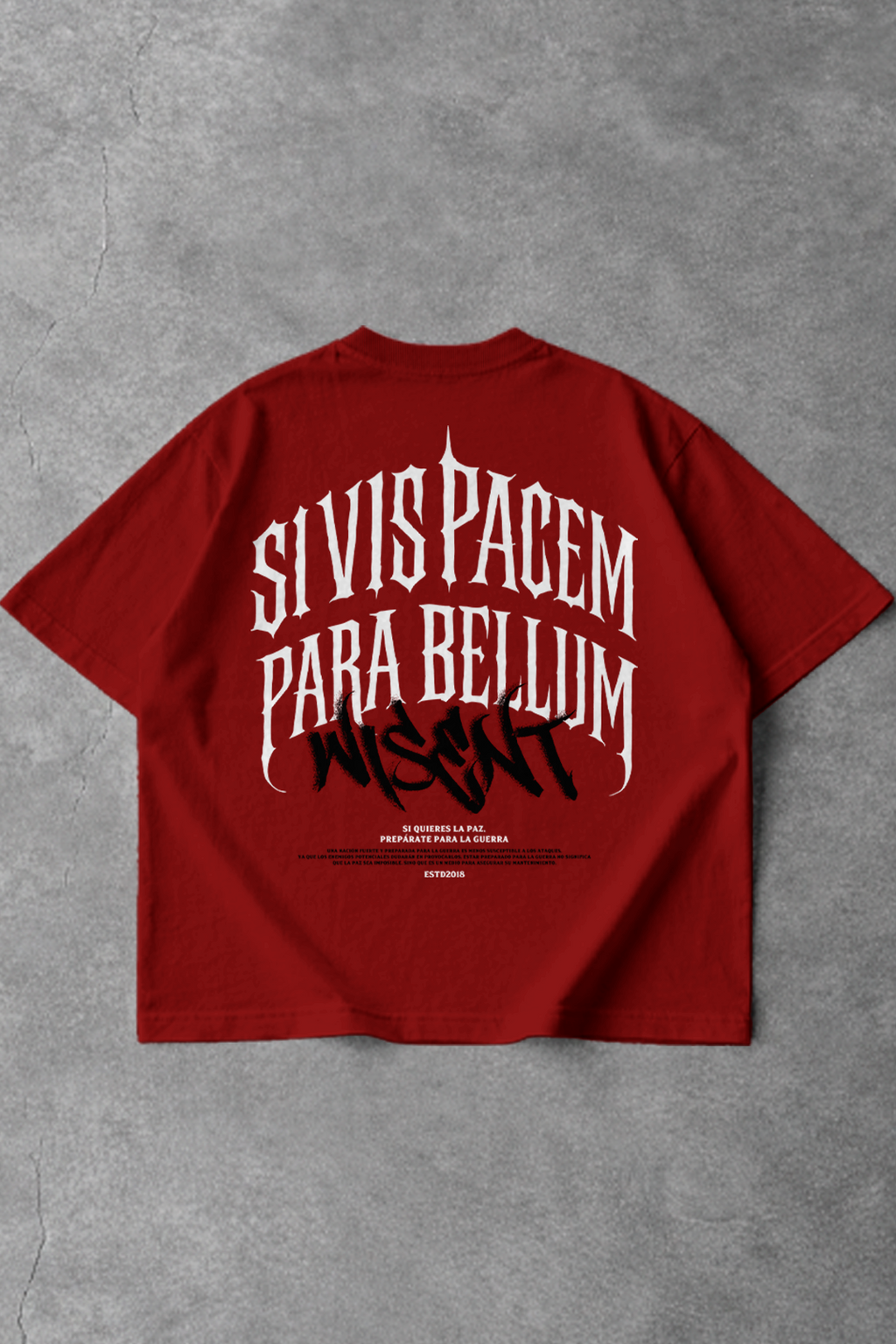 Soft - Camiseta Oversized - Para Bellum Vermelha