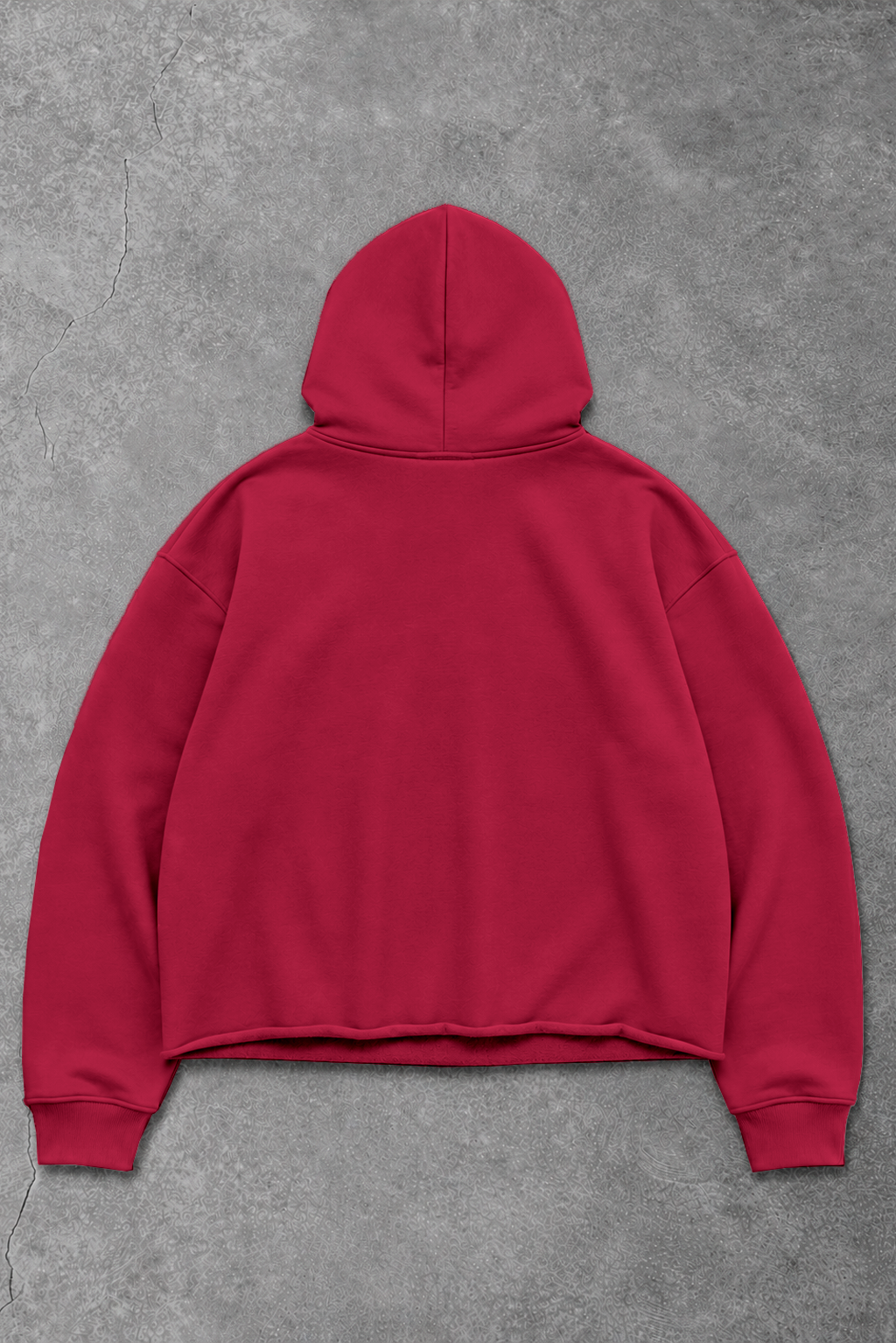Heavy - Moletom Box Raw Hem - Wisent Collections Rosa