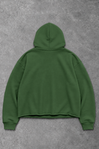 Heavy - Moletom Box Raw Hem - Wisent Collections Verde Pistache