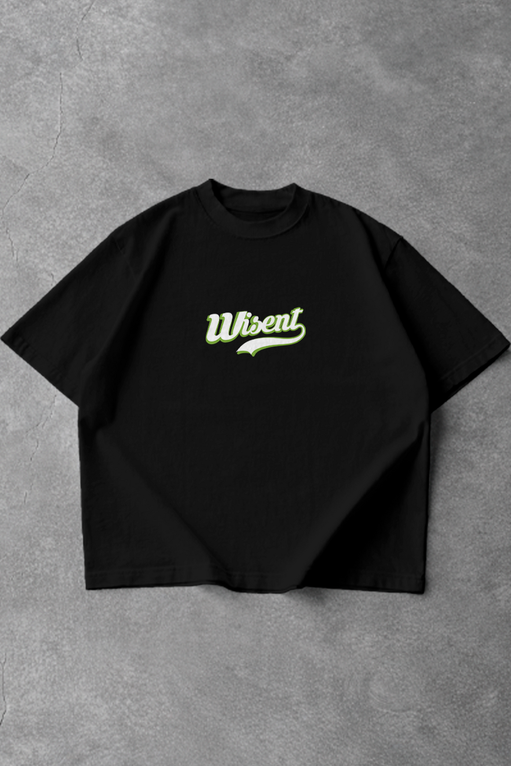 Soft - Camiseta Oversized - Wisent Retro Preta