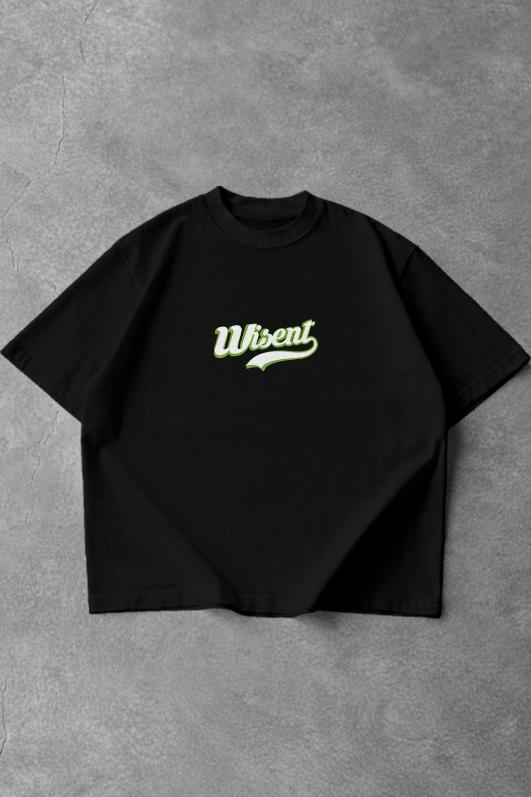 Soft - Camiseta Oversized - Wisent Retro Preta