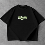 Soft - Camiseta Oversized - Wisent Retro Preta