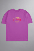 SOFT - CAMISETA OVERSIZED - GIVE ME MORE WEIGHT VIOLETA