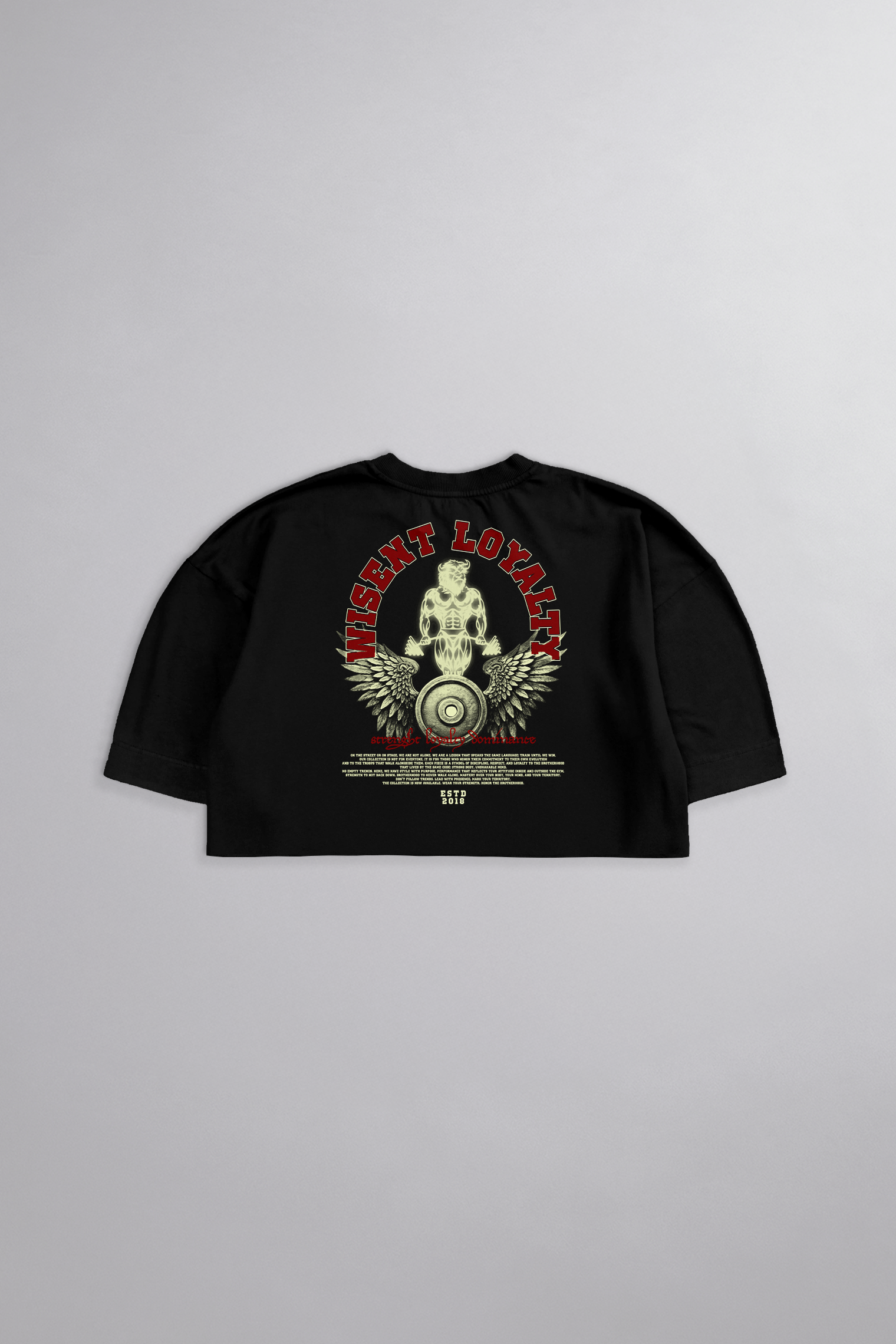 SOFT - CROPPED CUT - LOYALTY PRETA