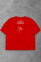 Soft - Camiseta Oversized Jersen - Wisent Collections Vermelha