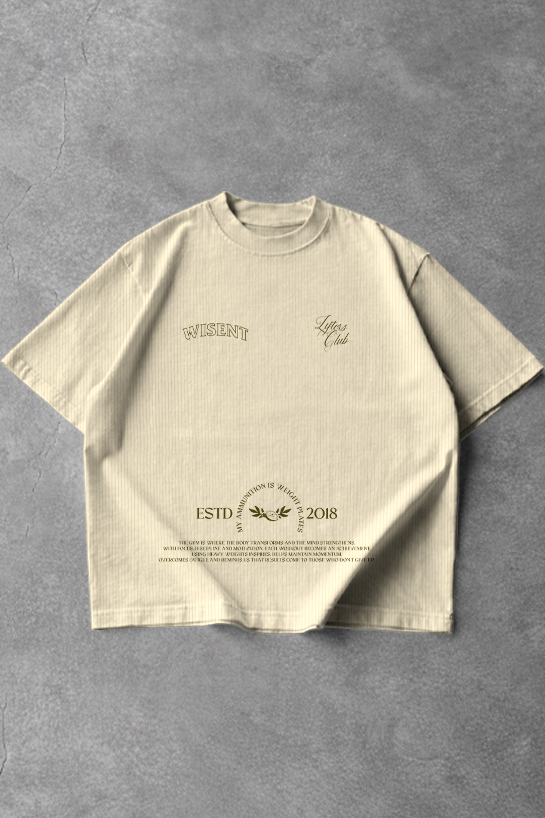 Canelada - Camiseta Oversized - Lifters Off White