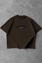 Soft - Camiseta Oversized - Wisent Crew  Marrom
