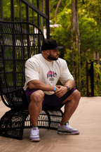 HEAVY - CAMISETA OVERSIZED - GIVE ME MORE WEIGHT OFF WHITE