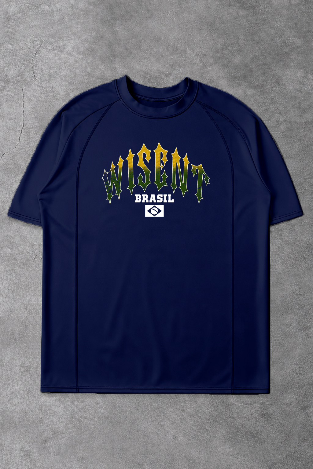 Soft - Camiseta T-Shirt Compress - Azul Flag BRASIL