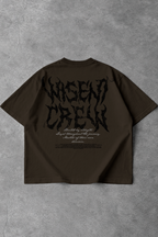 Soft - Camiseta Oversized - Wisent Crew  Marrom