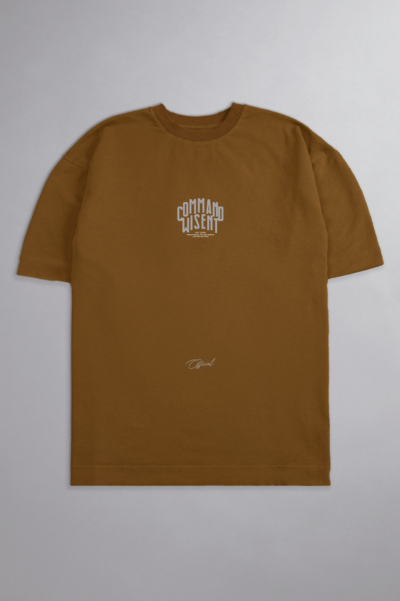 SOFT - CAMISETA OVERSIZED - COMMAND CARAMELO