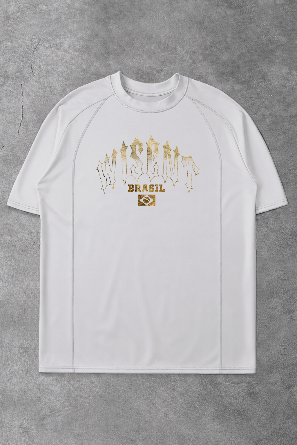 Soft - Camiseta T-Shirt Compress - Branca Gold BRASIL