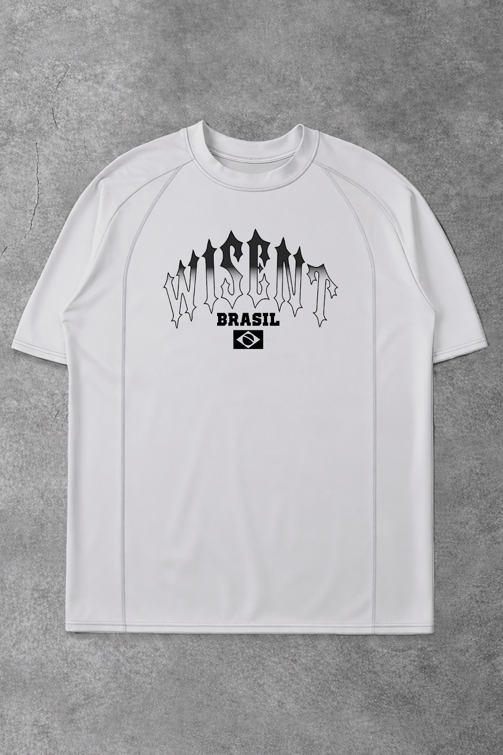 Soft - Camiseta T-Shirt Compress - Branca BRASIL