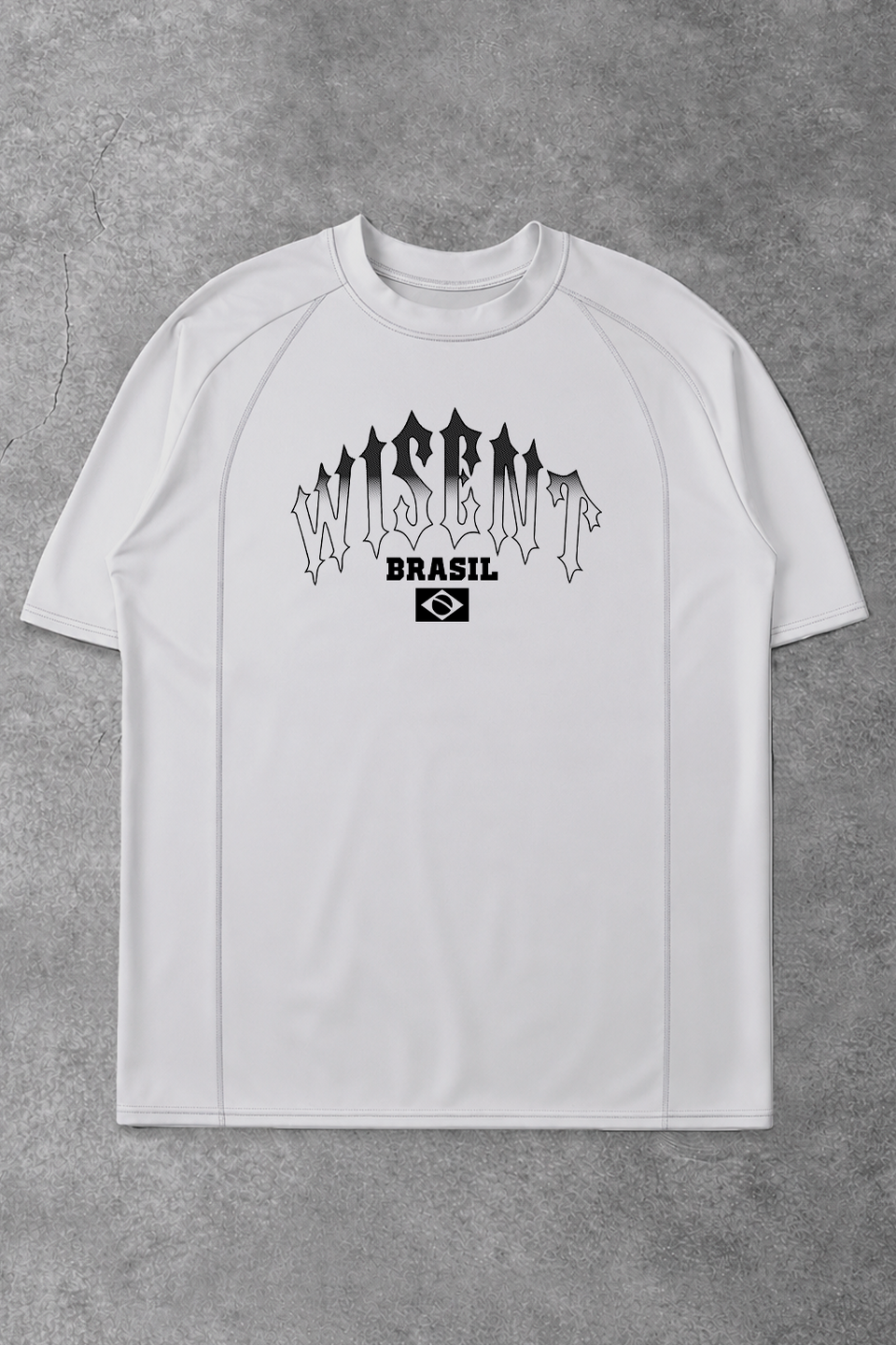 Soft - Camiseta T-Shirt Compress - Branca BRASIL