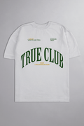 SOFT - CAMISETA OVERSIZED - TRUE CLUB BRANCA