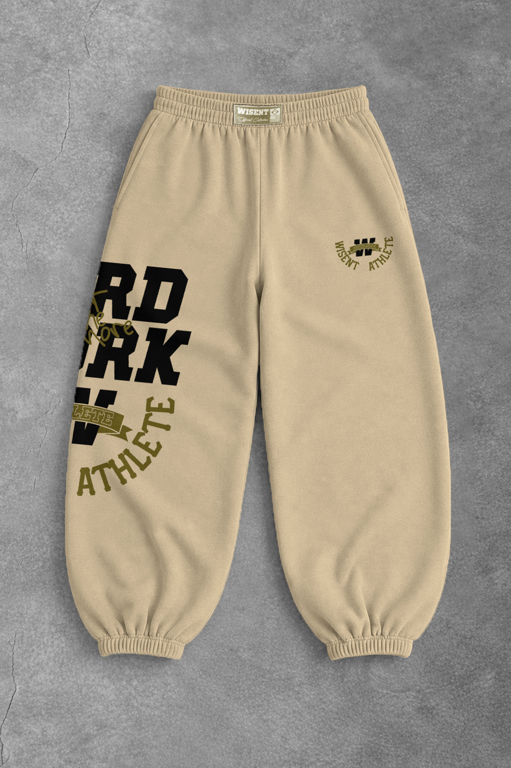 Heavy - Calça Balão Moletom - Hard Work Off White