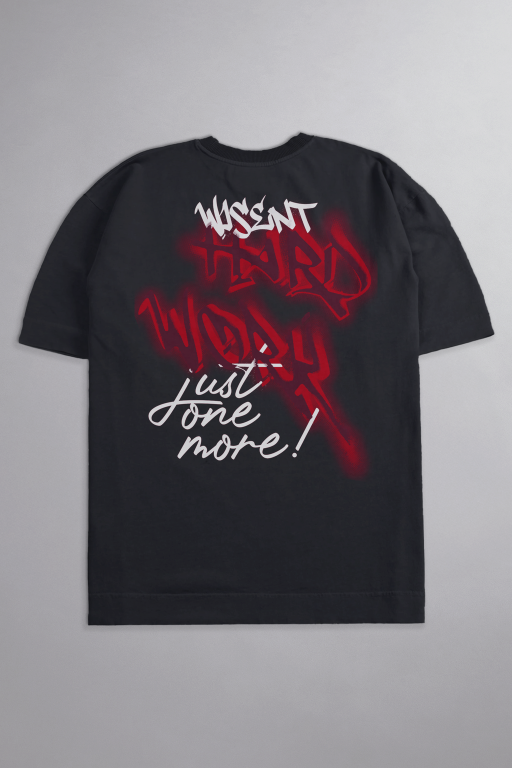 Soft - Camiseta Oversized - Hard Work Cinza