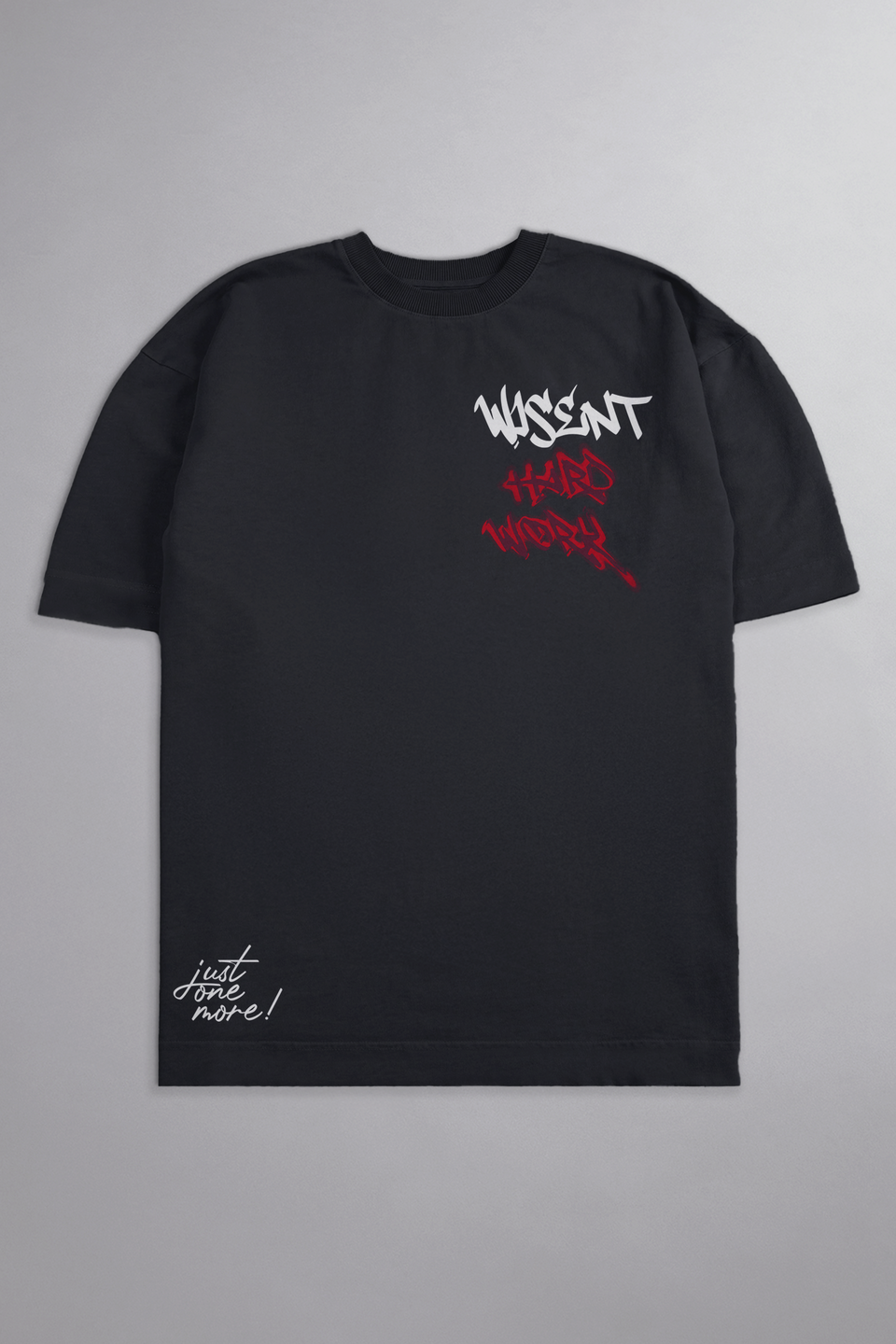 Soft - Camiseta Oversized - Hard Work Cinza