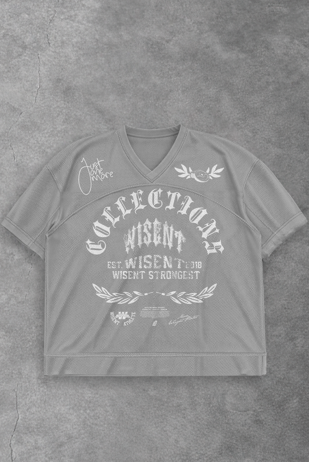 Soft - Camiseta Oversized Jersen - Wisent Collections Cinza