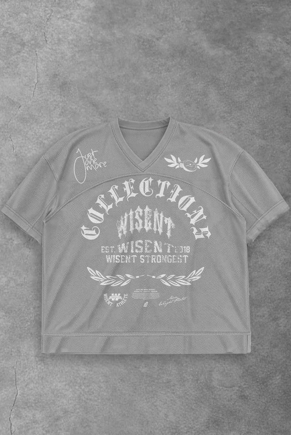 Soft - Camiseta Oversized Jersen - Wisent Collections Cinza