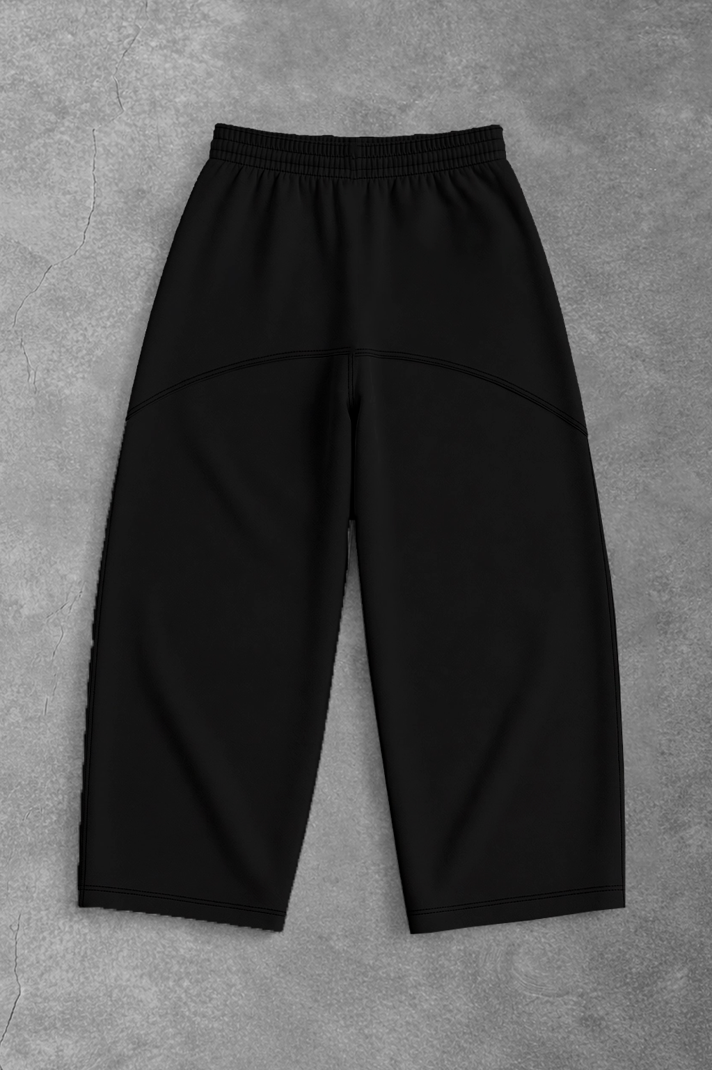 Heavy - Calça Oversized Moletom - Strongest Preta