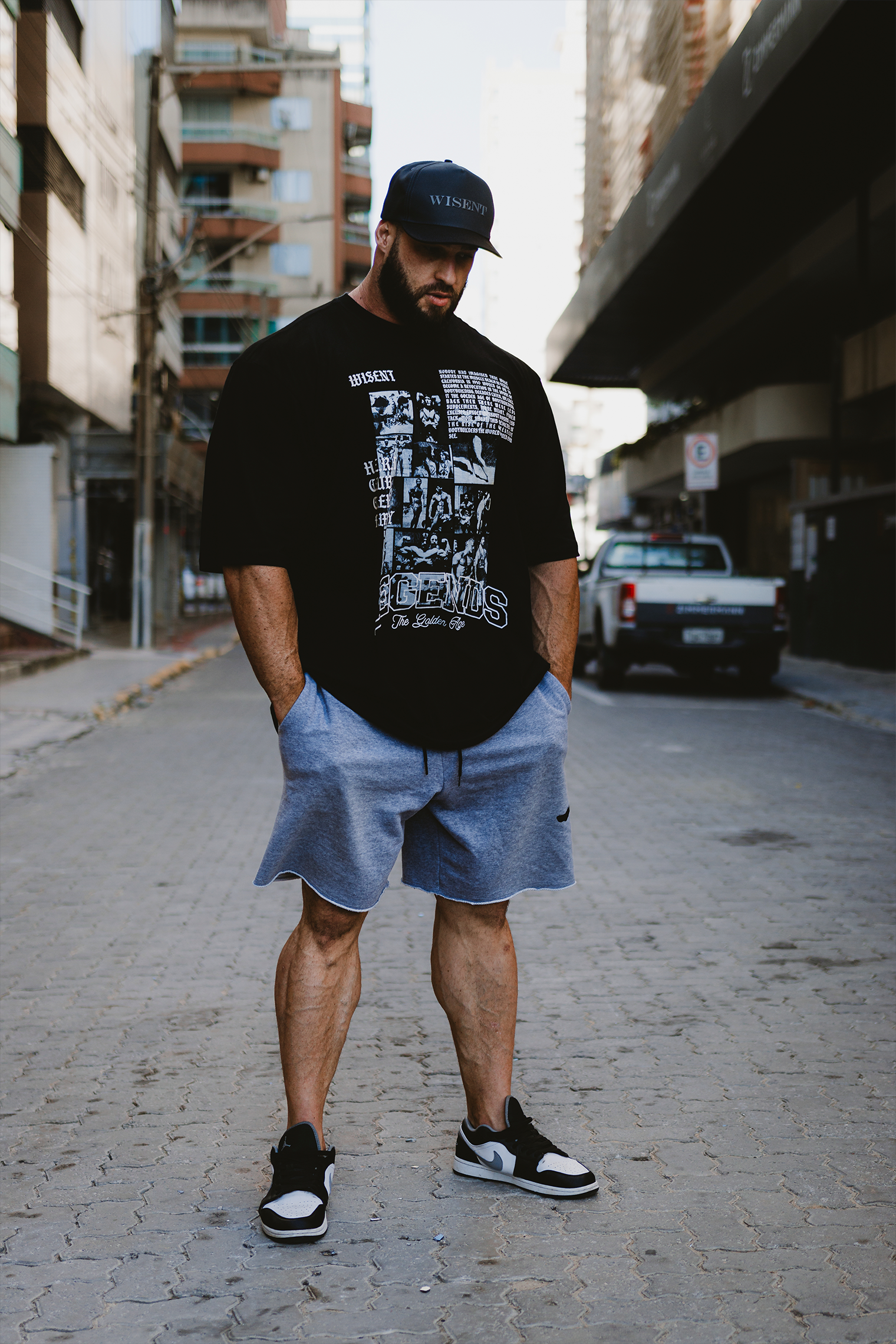 SOFT - CAMISETA OVERSIZED - LEGENDS PRETA