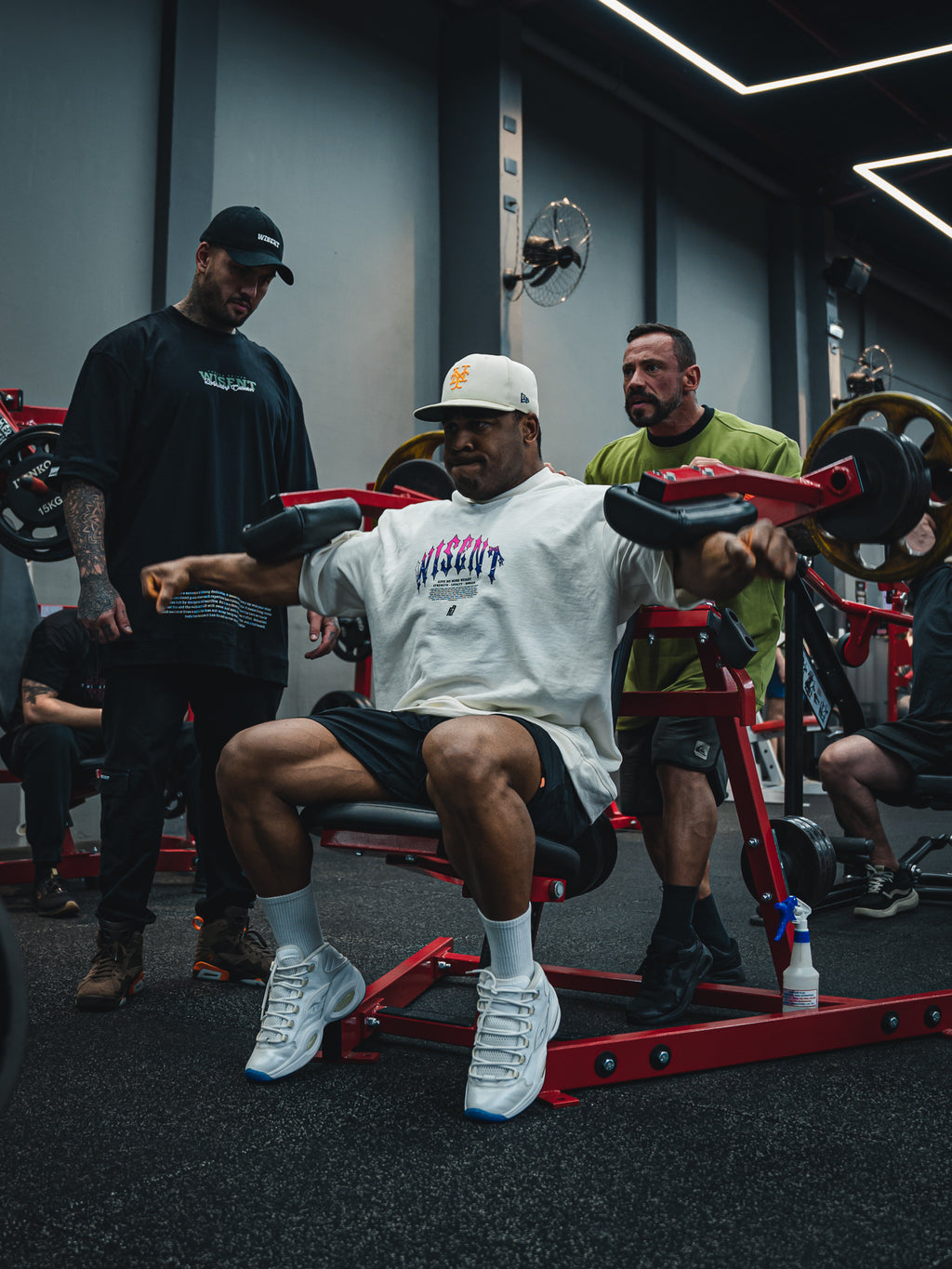 HEAVY - CAMISETA OVERSIZED - GIVE ME MORE WEIGHT OFF WHITE