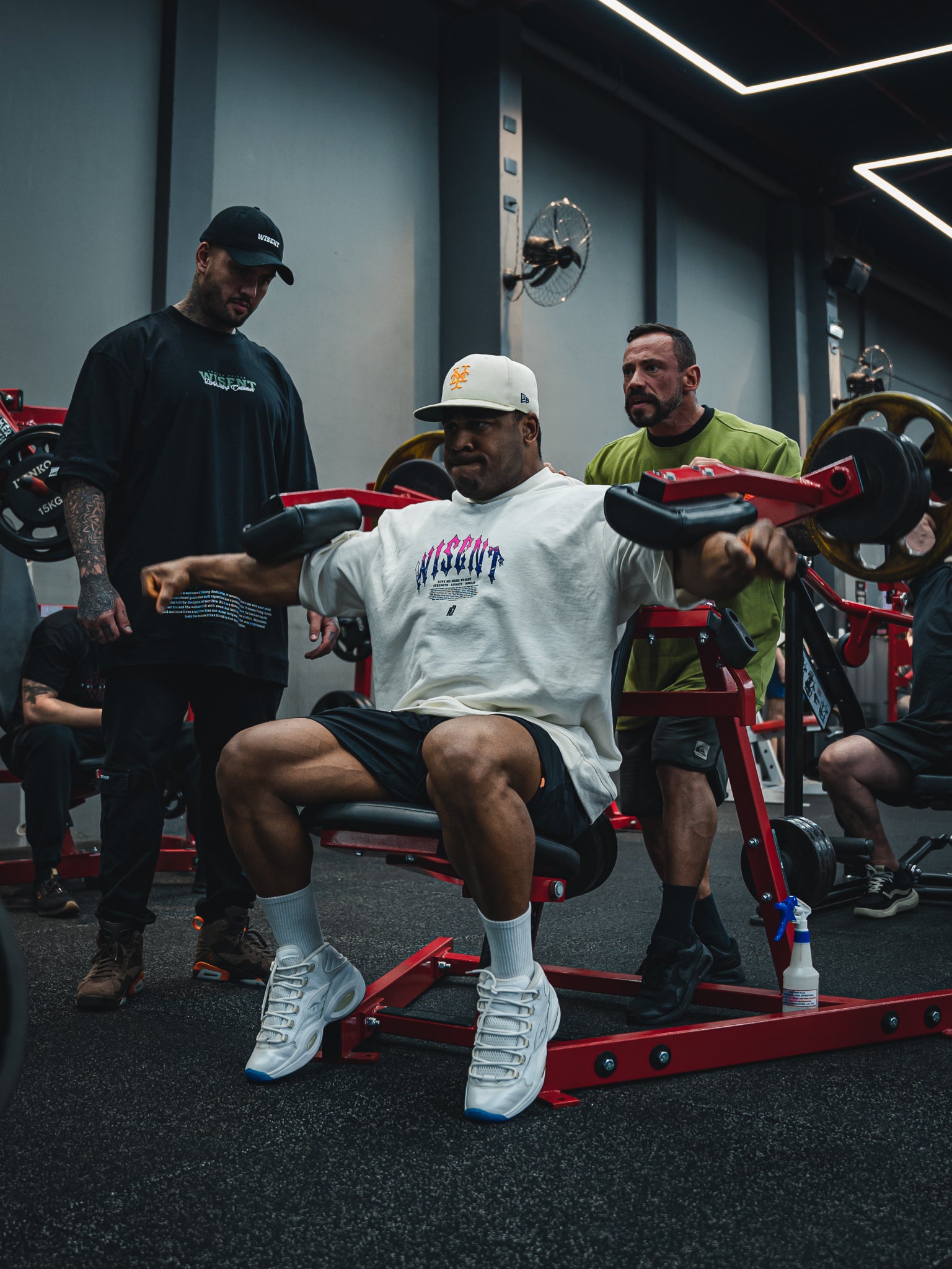 HEAVY - CAMISETA OVERSIZED - GIVE ME MORE WEIGHT OFF WHITE