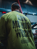 HEAVY - CAMISETA OVERSIZED - GIVE ME MORE WEIGHT VERDE