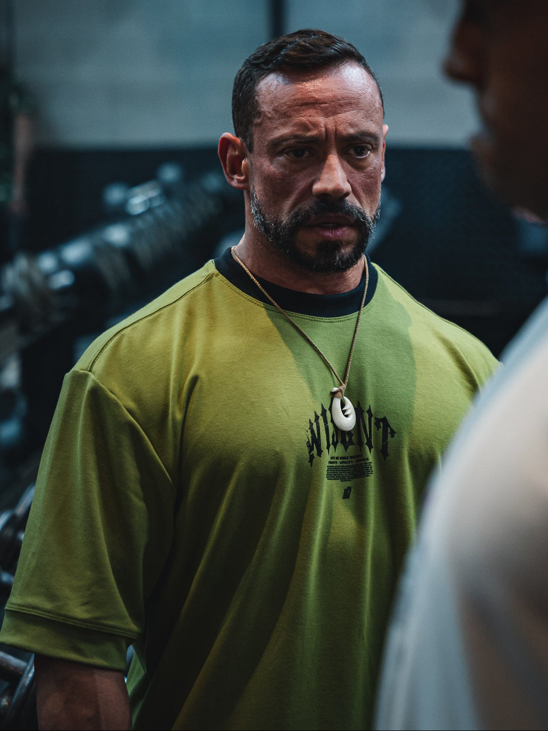 HEAVY - CAMISETA OVERSIZED - GIVE ME MORE WEIGHT VERDE