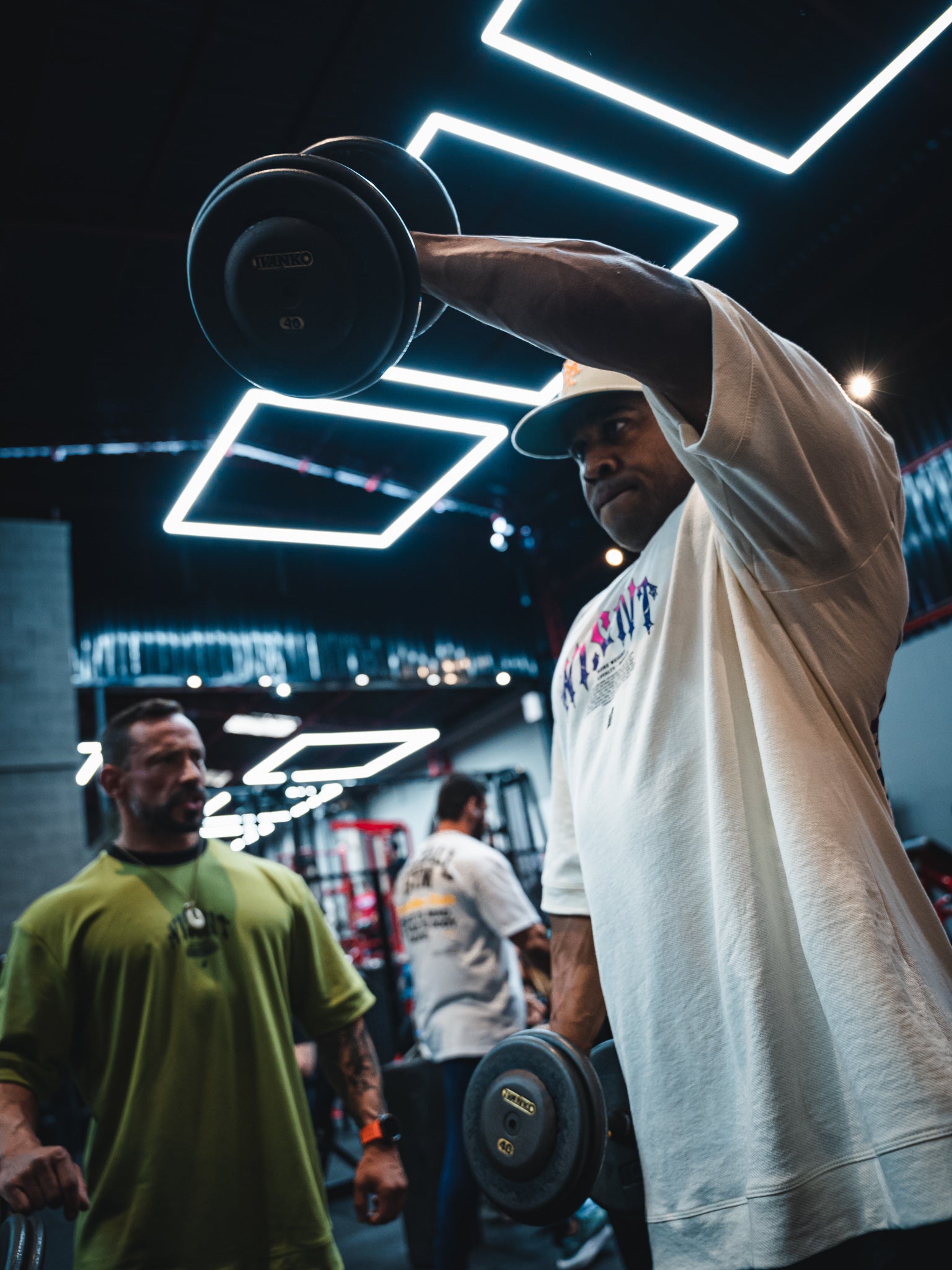 HEAVY - CAMISETA OVERSIZED - GIVE ME MORE WEIGHT OFF WHITE