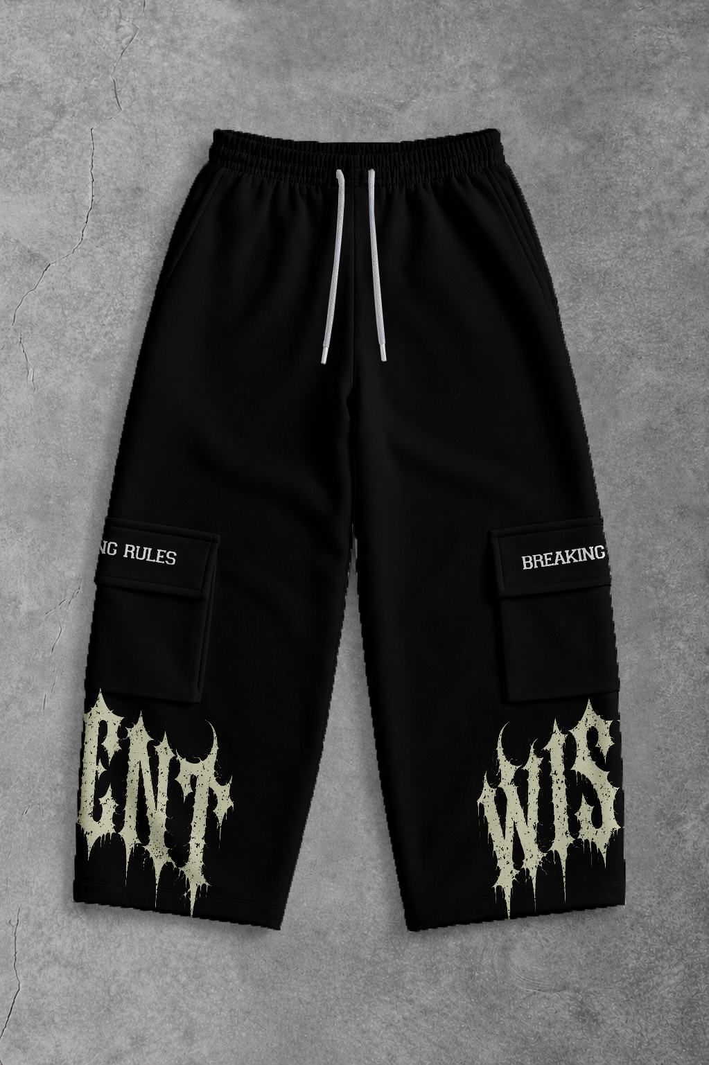 Heavy - Calça Cargo Breaking Rules Preta
