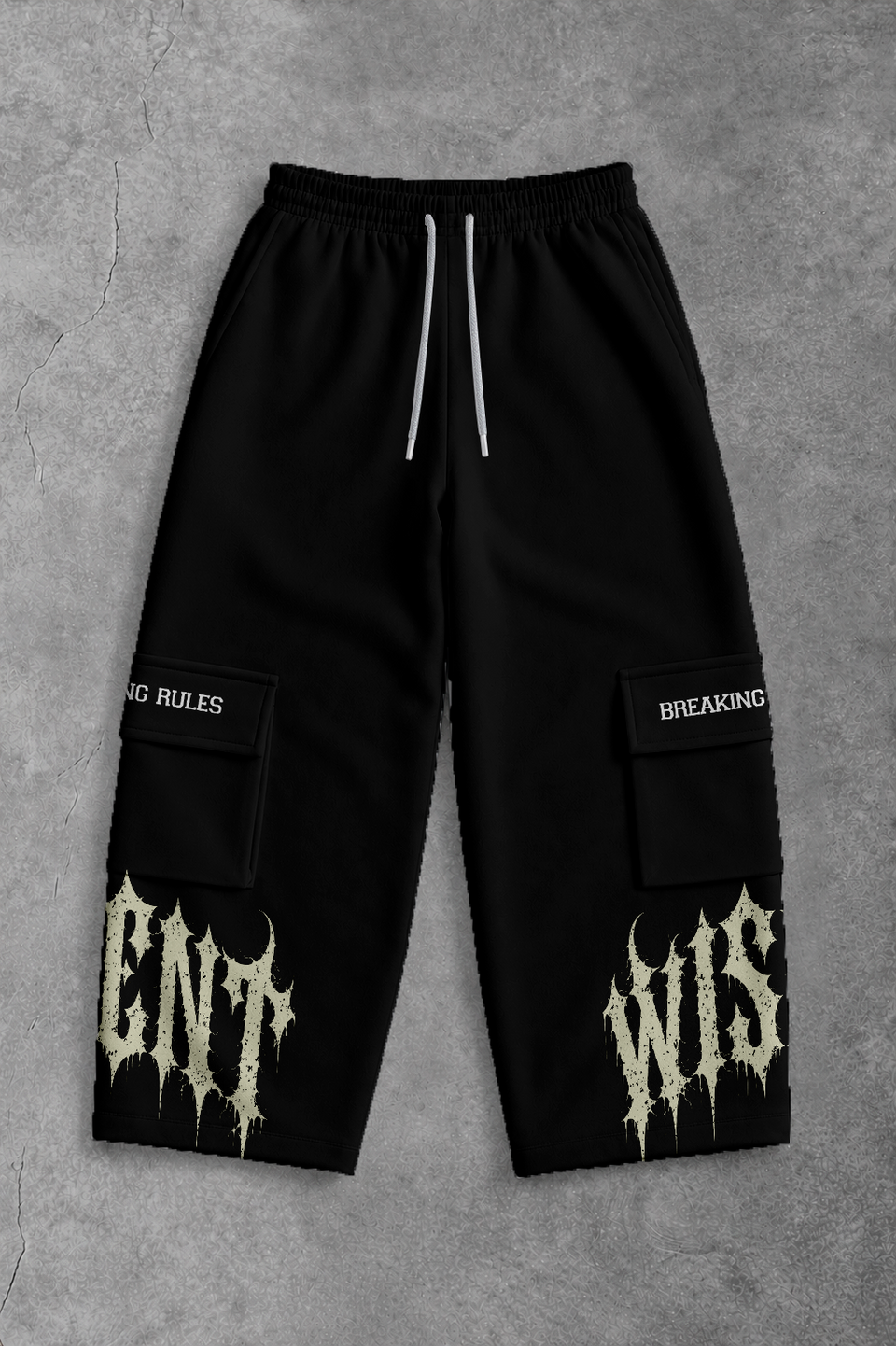 Heavy - Calça Cargo Breaking Rules Preta