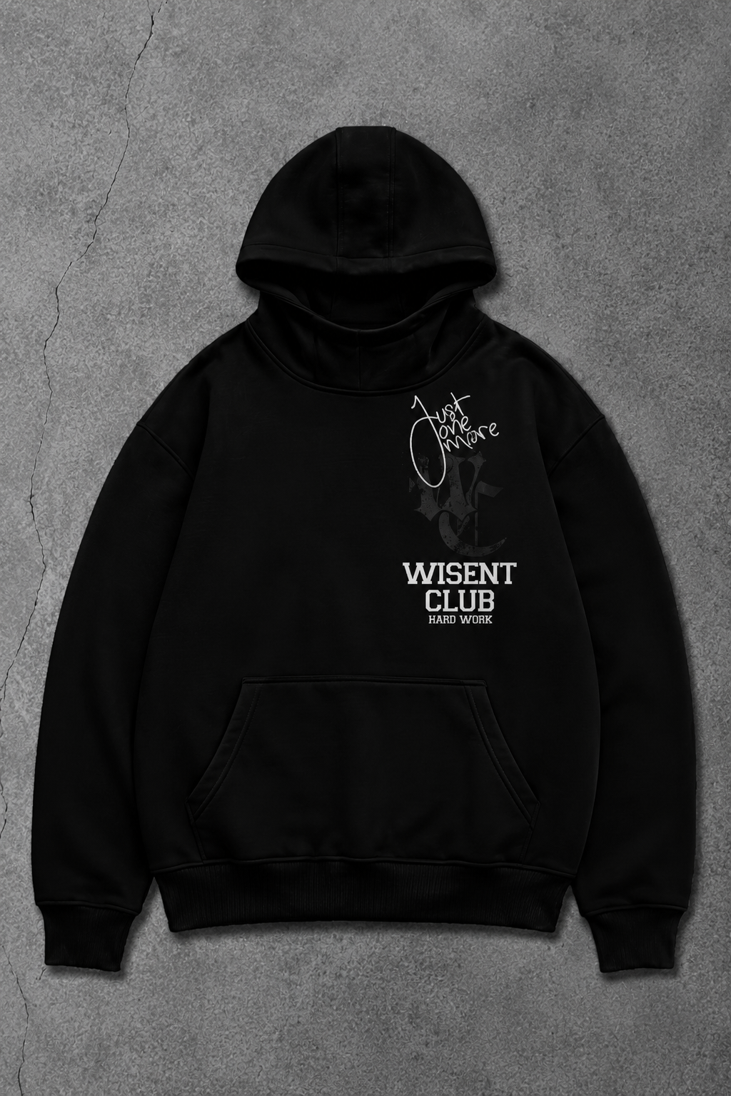 Heavy - Canguru Oversized Moletom - Hard Work Preto