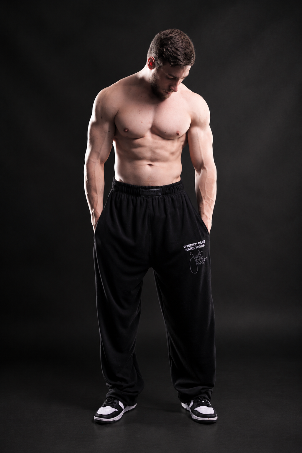 Canelada - Calça Oversized - Hard Work Just One More Preta