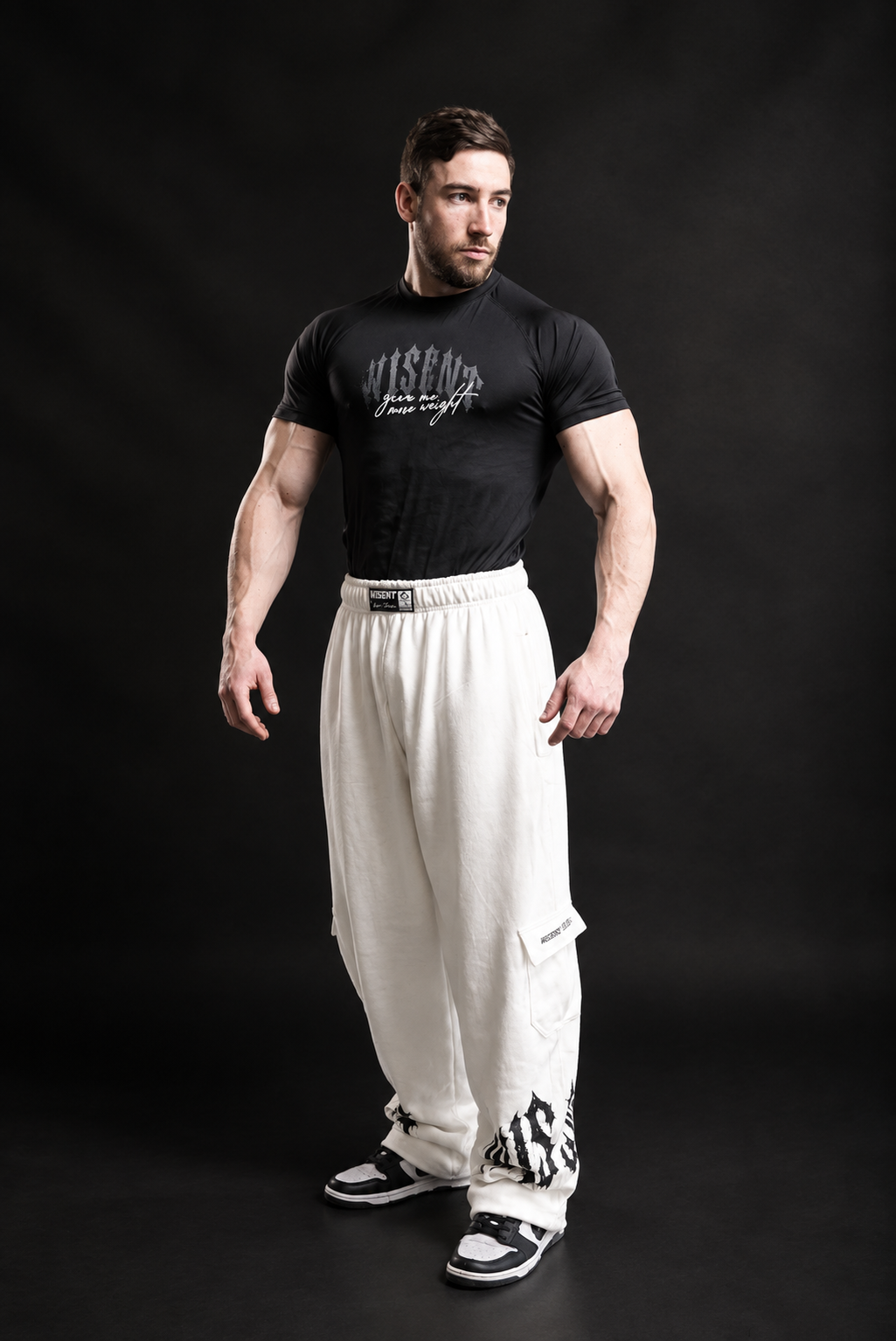 Heavy - Calça Cargo Breaking Rules Off White