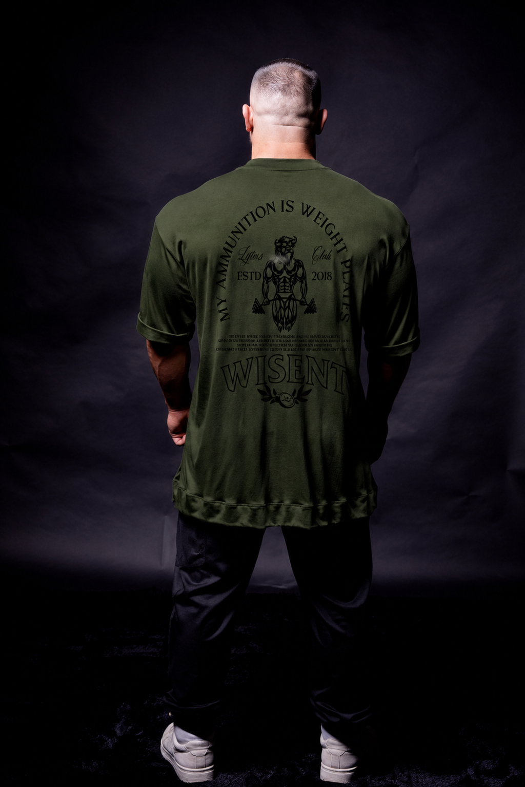 Canelada - Camiseta Oversized - Lifters Verde