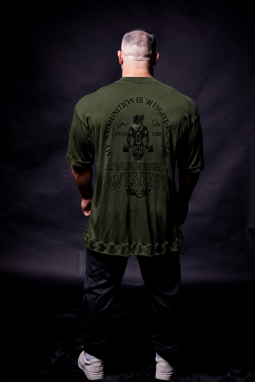Canelada - Camiseta Oversized - Lifters Verde