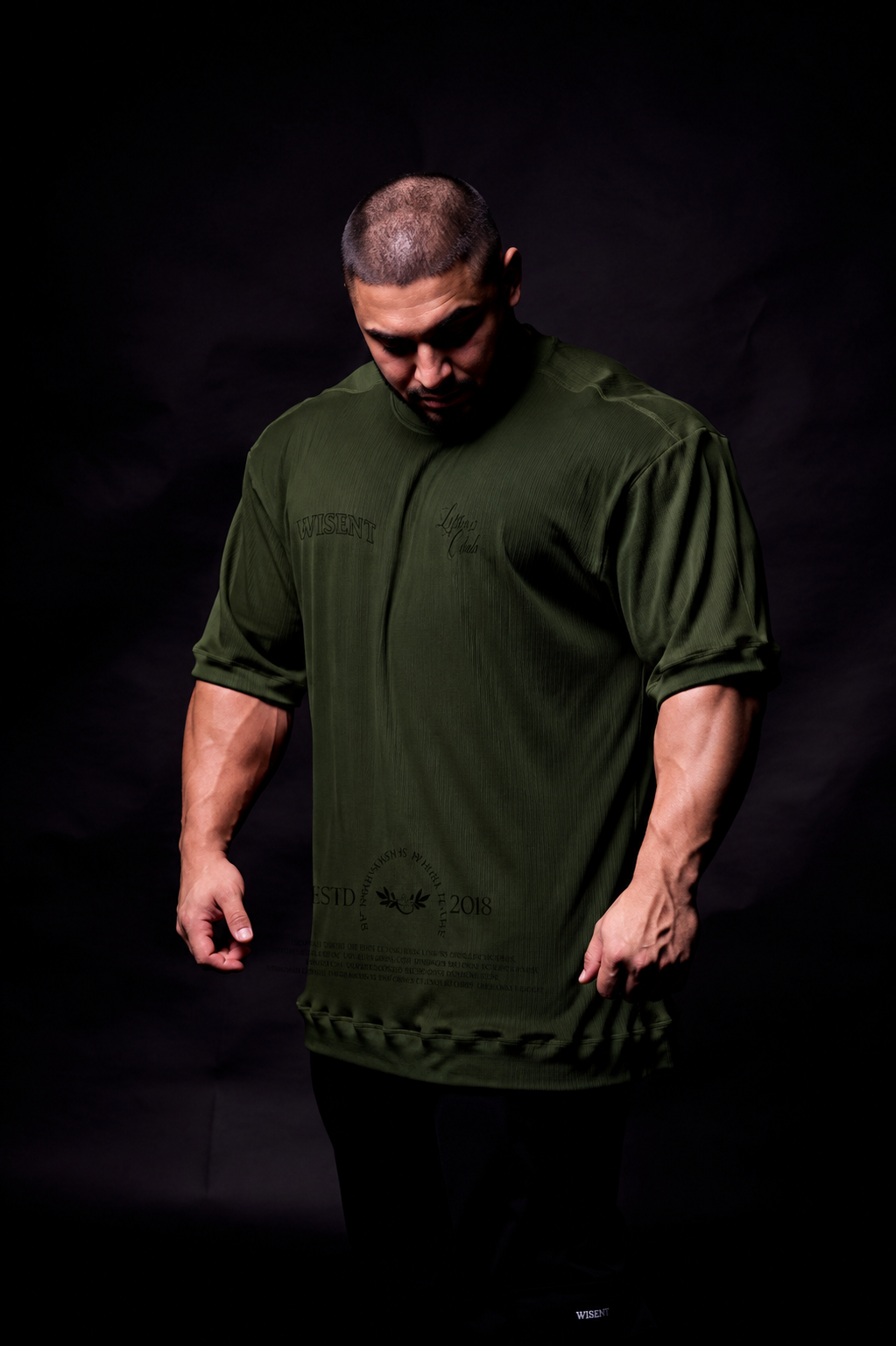 Canelada - Camiseta Oversized - Lifters Verde