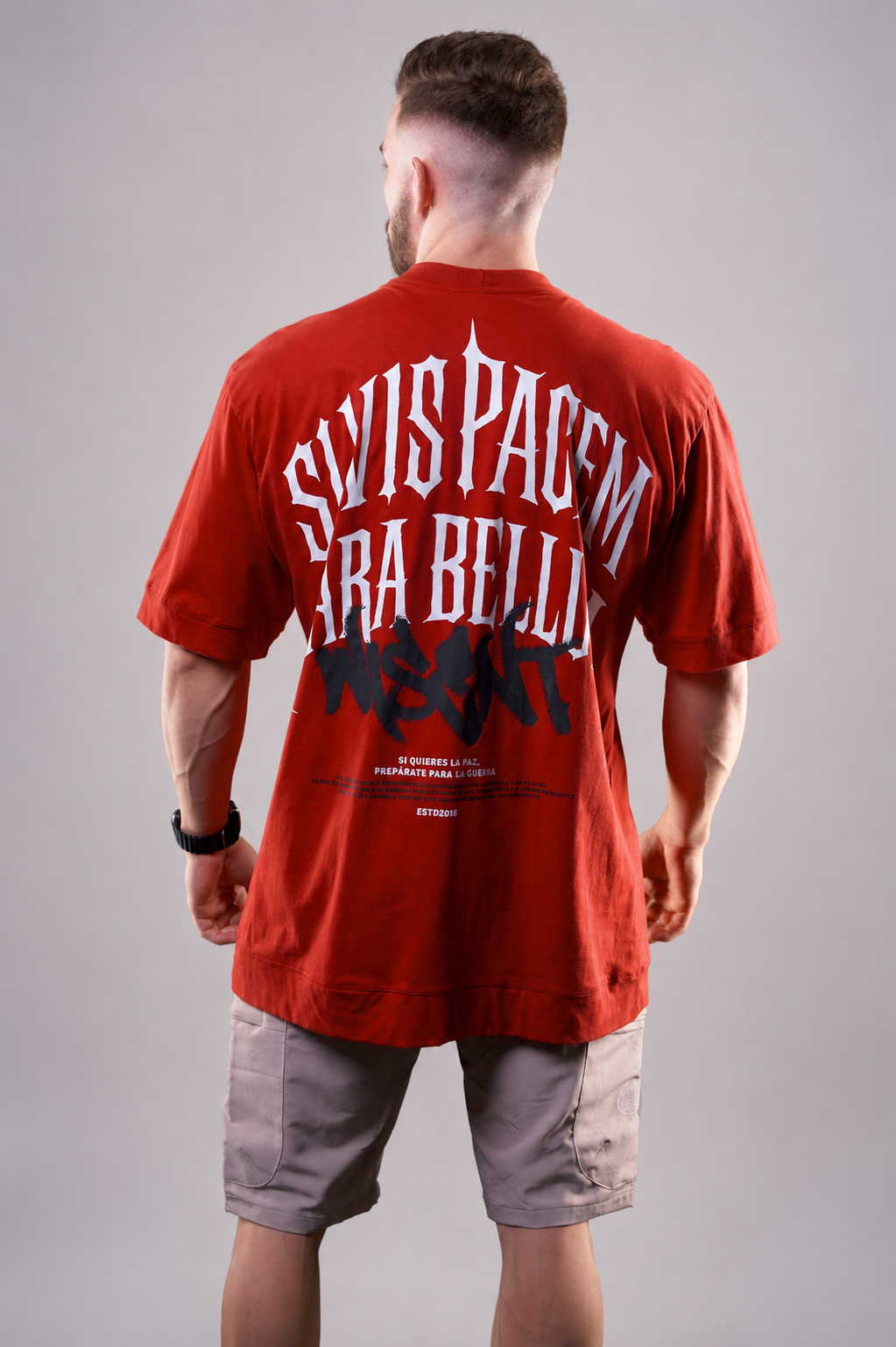 Soft - Camiseta Oversized - Para Bellum Vermelha