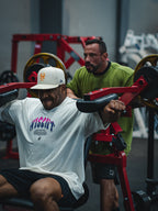 HEAVY - CAMISETA OVERSIZED - GIVE ME MORE WEIGHT OFF WHITE