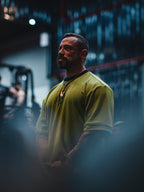 HEAVY - CAMISETA OVERSIZED - GIVE ME MORE WEIGHT VERDE