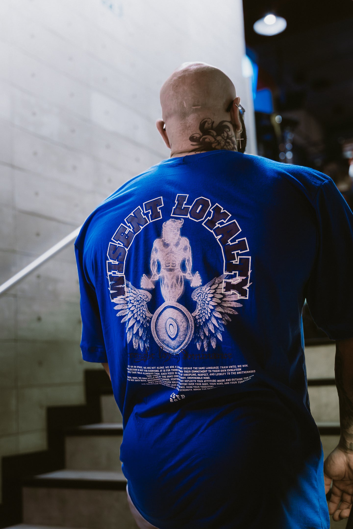 SOFT - CAMISETA OVERSIZED - LOYALTY AZUL