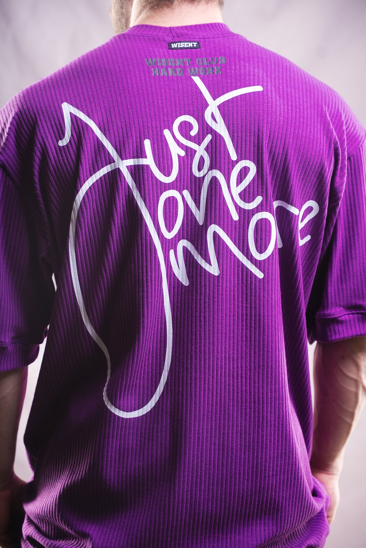 Canelada - Camiseta Oversized - Hard Work Just One More Roxa