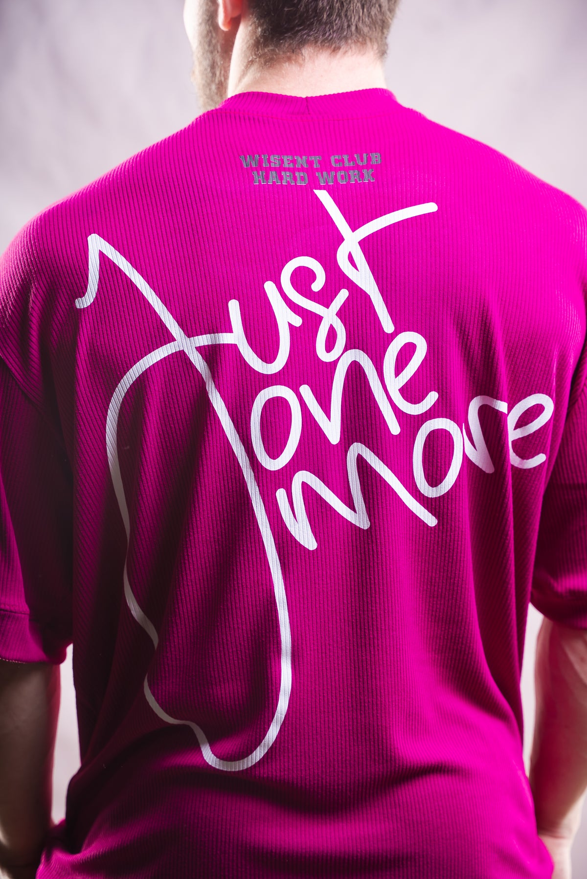Canelada - Camiseta Oversized - Hard Work Just One More Rosa