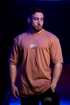 Camiseta Oversized - Braking Rules Caqui
