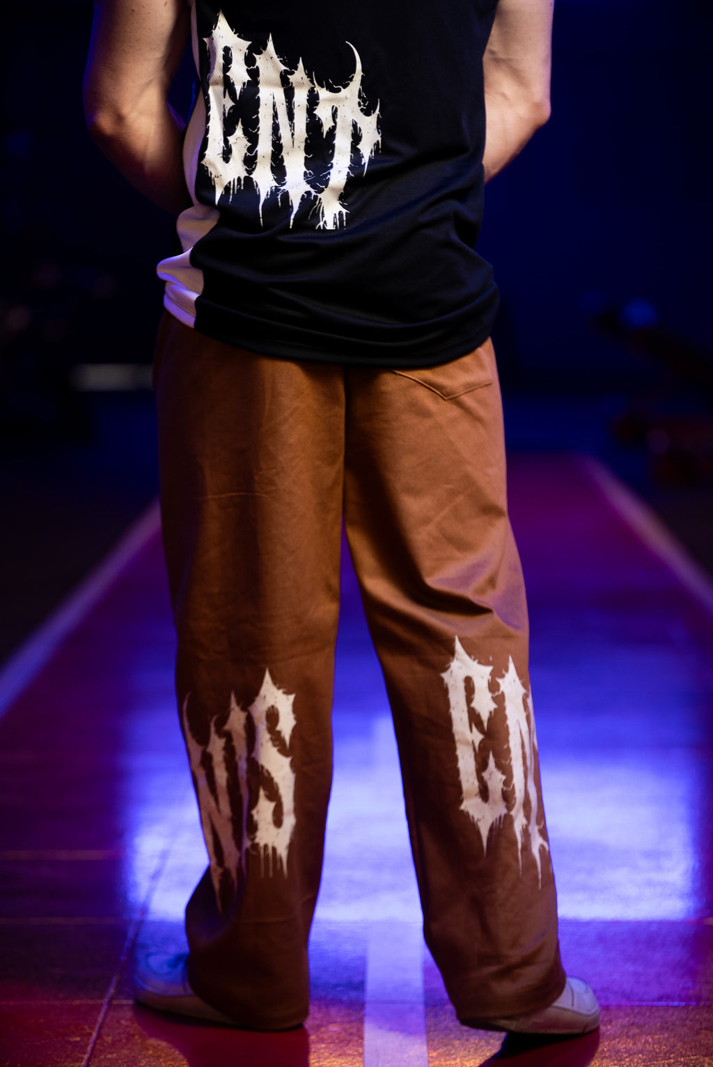 HEAVY - CALÇA OVERSIZED SARJA  - BREAK RULLES CAQUI