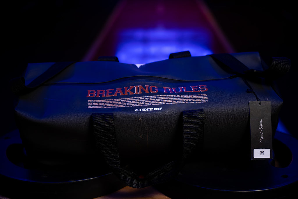 AID - BAG COMBAT - BREAKING RULLES CINZA