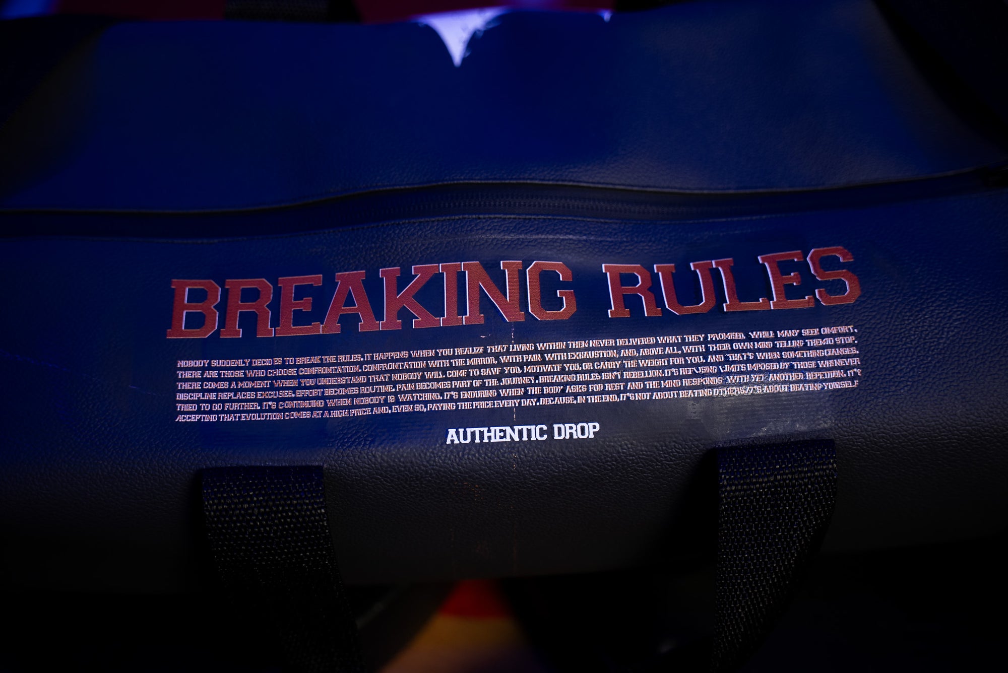 AID - BAG COMBAT - BREAKING RULLES CINZA